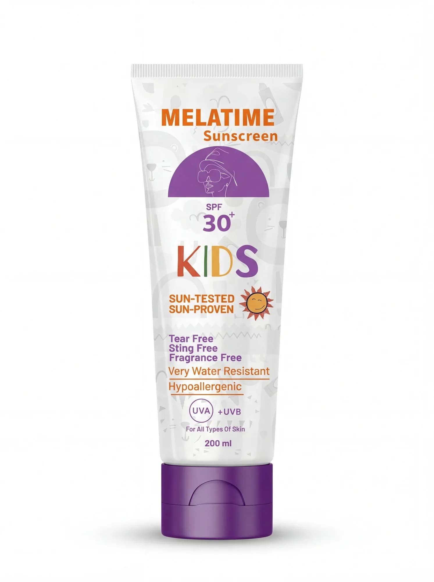 Melatime ميلاتيم واقي شمسي SPF 30+ (للأطفال)