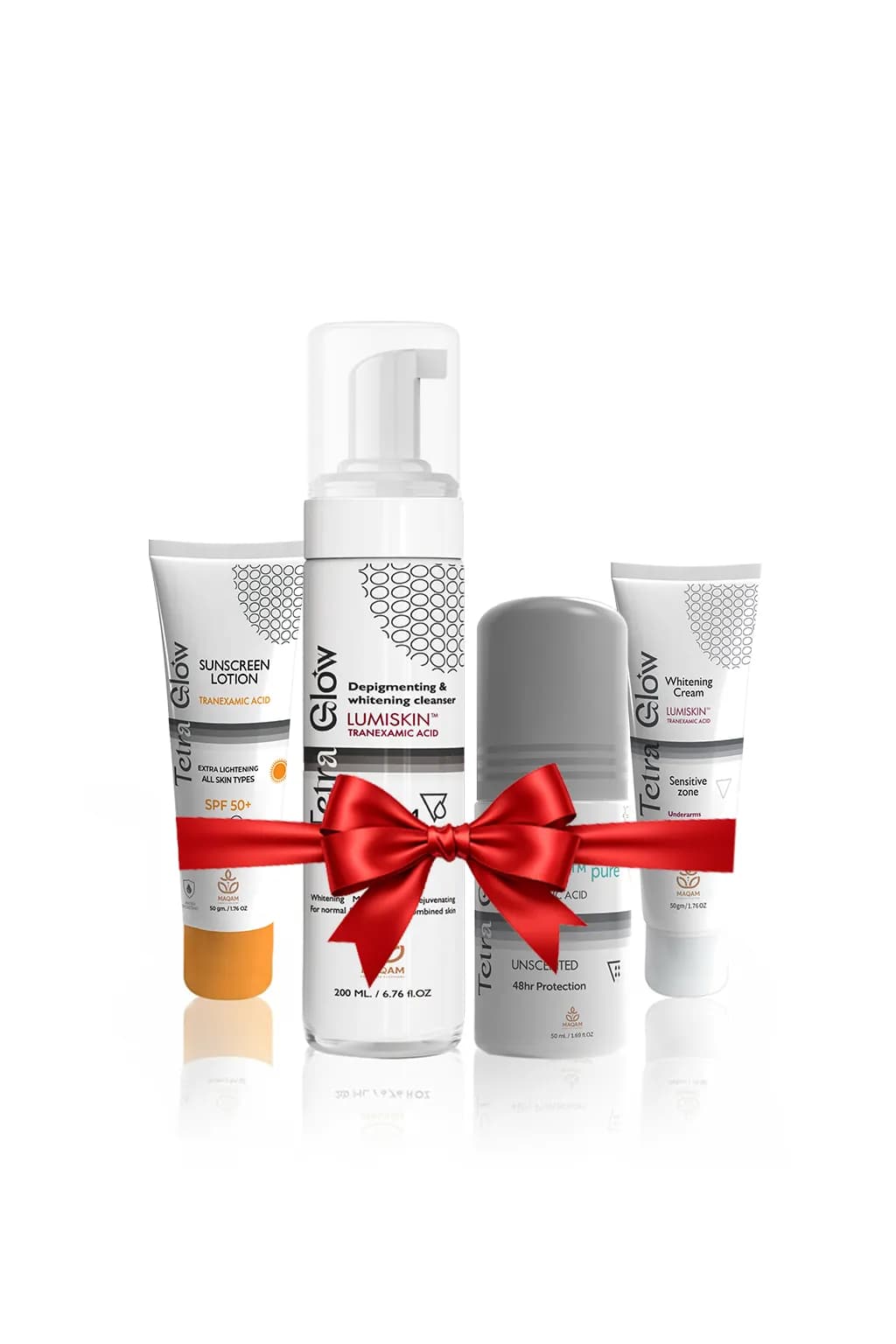 Tetra Glow حزمة لمعان الجلد.