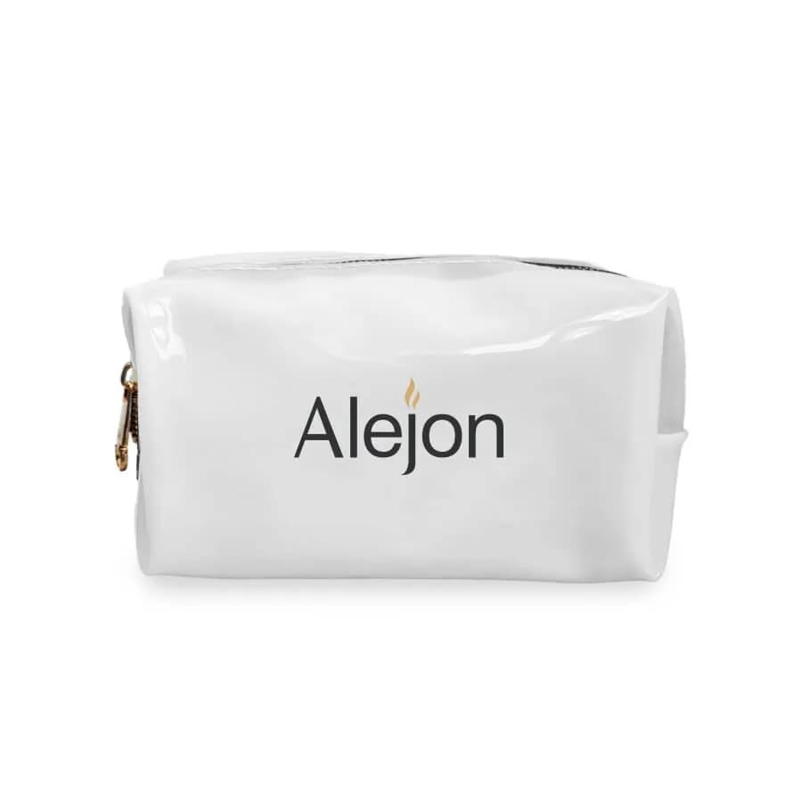 Alejon حقيبة مكياج شفافة