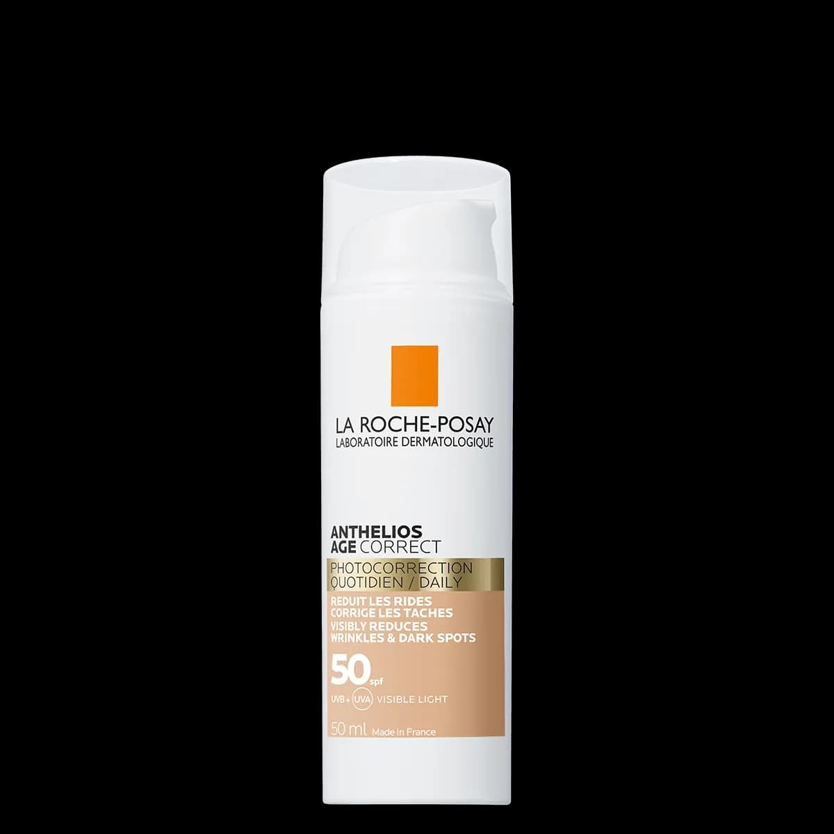 La Roche-Posay أنثيليوس كريم سي سي لتصحيح علامات التقدم بالعمر بعامل وقاية من أشعة الشمس SPF 50 - 50ml