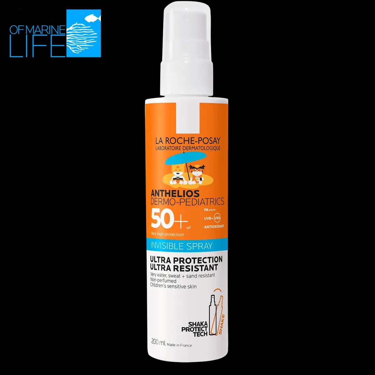 La Roche-Posay أنثيليوس دي بي بخاخ شفّاف بعامل حماية SPF50+‎ - 200ml
