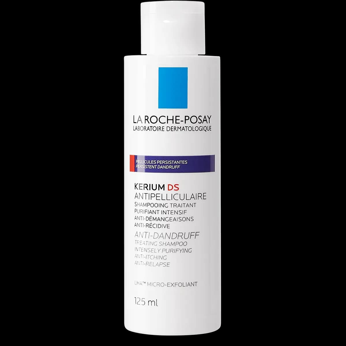 La Roche-Posay ﻿﻿كيريوم دي إس إنتنسف شامبو مضاد للقشرة - 125ml