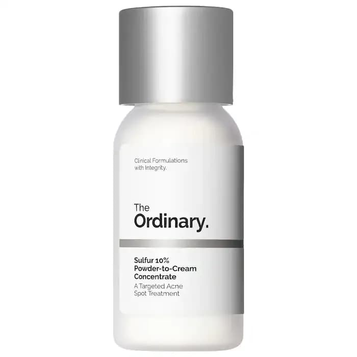 The Ordinary مخلوط سائل-كريمي 10% من الكبريت