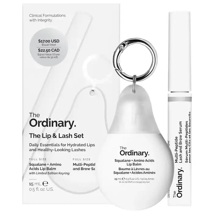 The Ordinary ذي أورديناري مجموعة الشفاه - الشعر 50ml, 100 ml, 250ml, SPF50+, 1+1, 6 shades, 3 scents, Bundle of 2