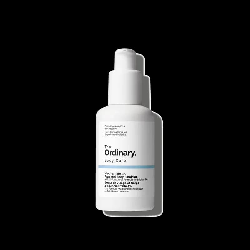 The Ordinary النيكوتيناميد 5% مرطب الجسم والوجه 50ml, 100 ml, 250ml NIACINAMIDE 5% FACE AND BODY EMULSION 1+1