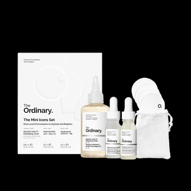 The Ordinary القطع الصغيرة الأيقونية 50ml, 100 ml, 250ml, SPF50+, 1+1, الألوان, الروائح, 1+1