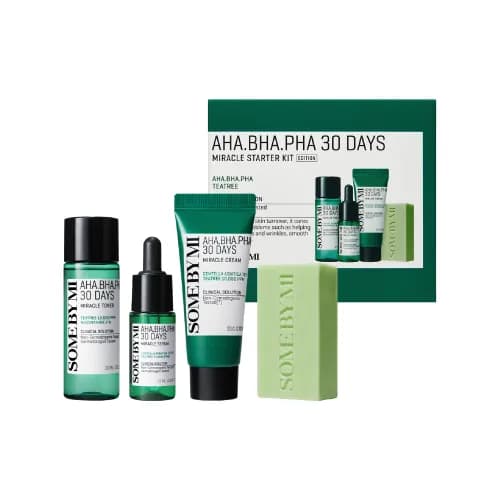 Some By Mi اسم المنتج الخاص بعلامة Some By Mi ضمن منتجات العناية بالبشرة: Miracle Exfoliating Acids Set