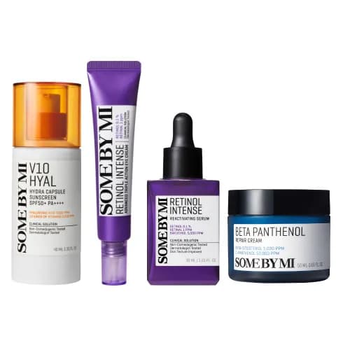 Some By Mi اسم المنتج الخاص بعلامة Some By Mi ضمن منتجات العناية بالبشرة: Retinol Anti-aging Routine 4pcs