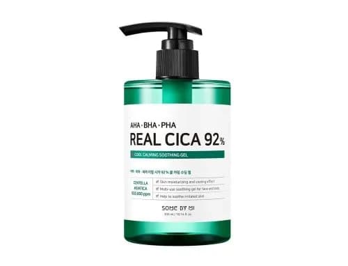 Some By Mi اسم المنتج الخاص بعلامة Some By Mi ضمن منتجات العناية بالبشرة: Cica Gel And Exfoliating Acids To Calm And Soothe The Skin